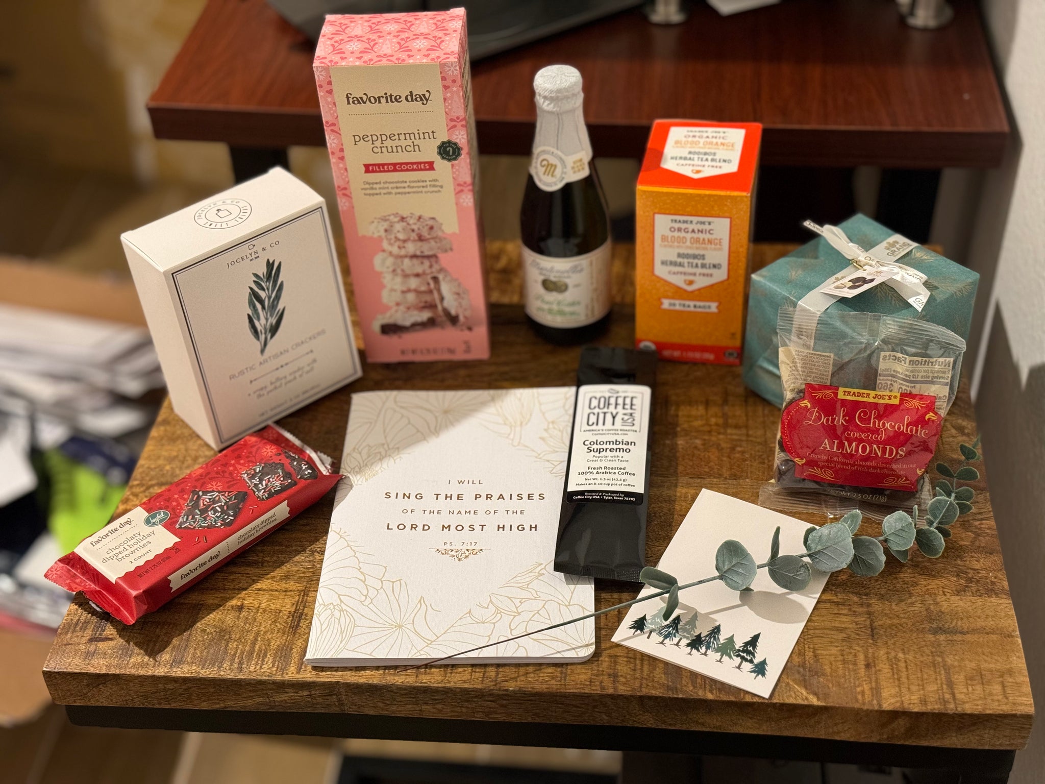 Custom Christmas/New Year’s Celebration Box