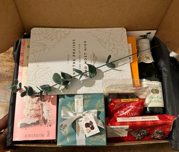Custom Christmas/New Year’s Celebration Box